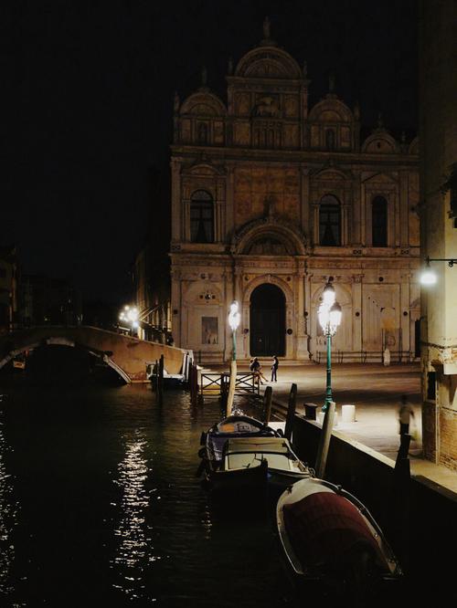 威尼斯夜幕下降（威尼斯 夜景）